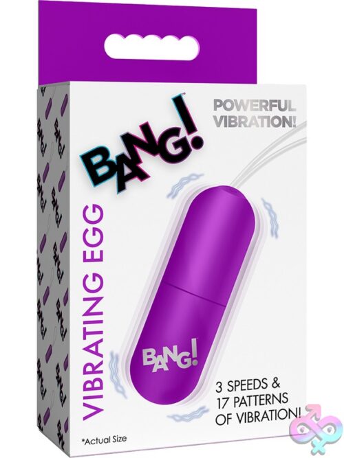 Bang! Vibrating Egg Purple - Image 2