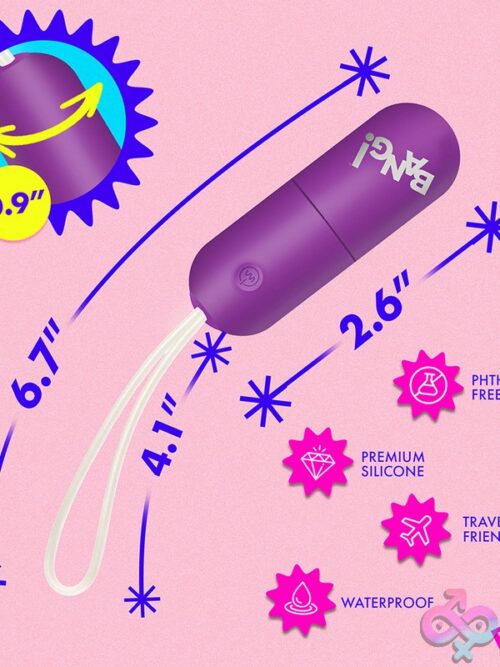 Bang! Vibrating Egg Purple - Image 4