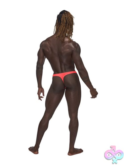 Barely There Bong Thong – Coral S/M - Image 2
