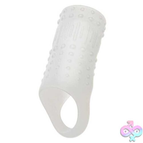 Basic Essentials Liquid Silicone Stimulation Enhancer - Clear - Image 3