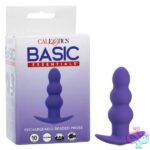 Basic Essentials Rechargeable Beaded Probe - Purple - Image 2