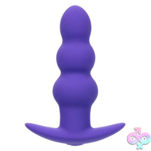 Basic Essentials Rechargeable Beaded Probe - Purple - Image 3