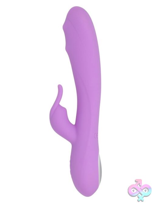 Bead The Way Large Rabbit Vibrator In Purple - Image 2