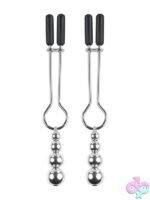 Beaded Nipple Clamps Silver - Image 2