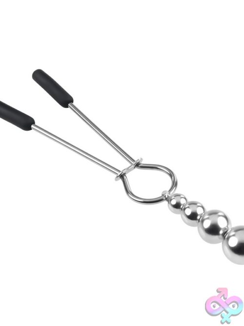 Beaded Nipple Clamps Silver - Image 3