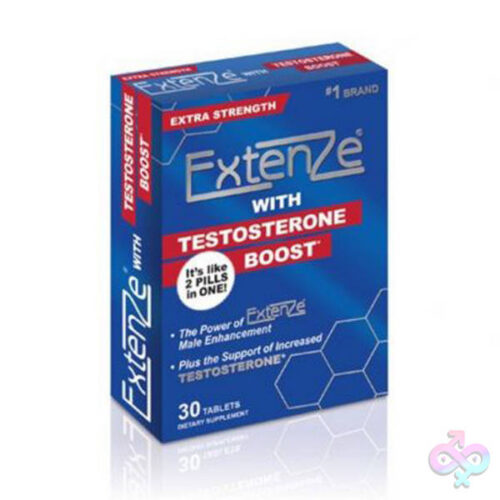 Beamonstar Sex Toys - Extenze With Testosterone Boost 30ct Box