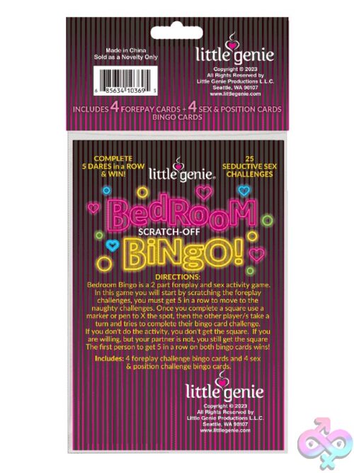 Bedroom Bingo Couples Foreplay Game - Image 3