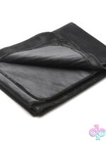 waterproof throw blanket couples Bedroom Bliss Lover's Waterproof Throw by XR Brands black velvet