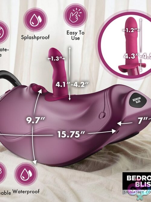 Bedroom Bliss Wild Ride Rocking Saddle Sex Machine - Image 3