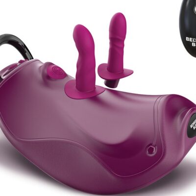 Rocking Saddle Sex Machine — Bedroom Bliss Wild Ride by XR Brands in purple