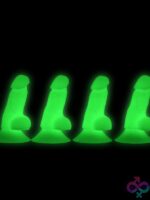 Big Ballers Glow-In-The-Dark Suction Snap-On Peckers 4 Pack - Image 3