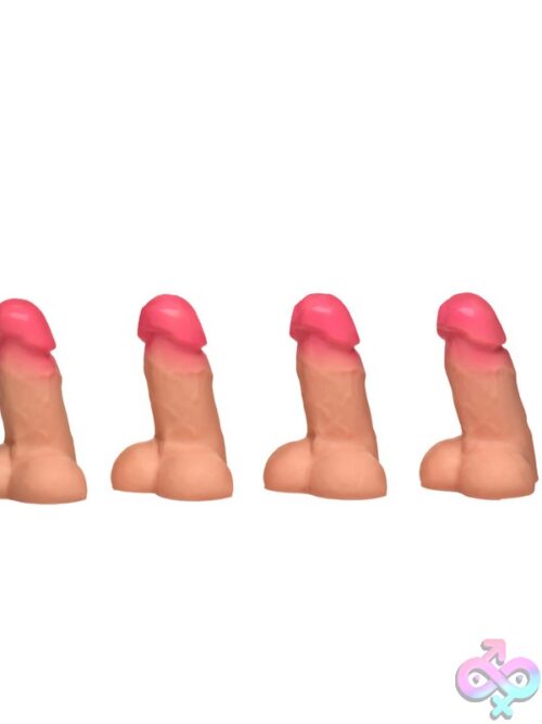 Magnetic Snap-On Mini Peckers 4-Pack Novelty Set - Image 2