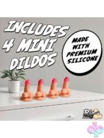 Big Ballers Suction Snap-On Peckers 4 Pack - Image 7