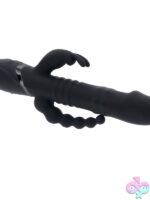 Big Bunny Energy Triple Stimulation Rabbit Vibrator in Black - Image 3
