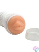 Birdie's Mouth Masturbator – Vanilla Textured Stroker - Image 2