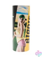 Birdie's Mouth vanilla-scented beige TPE mouth stroker with removable textured sleeve by Si Novelties