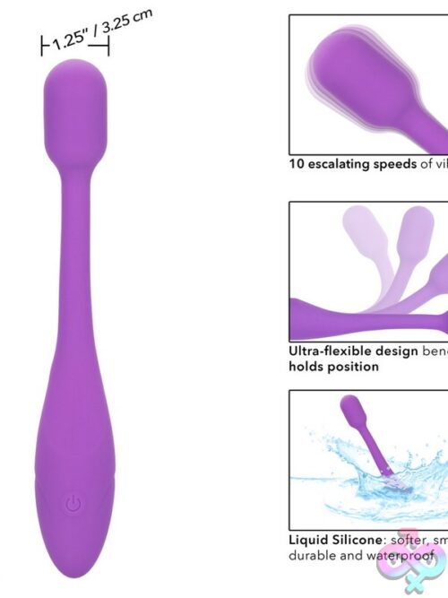Bliss Liquid Silicone Flex-O-Teaser – Purple - Image 3