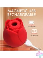 Bloomgasm Cyber Rose 9X Sucking & Vibrating Clitoral Stimulator – Red - Image 7
