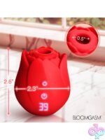 Bloomgasm Cyber Rose 9X Sucking & Vibrating Clitoral Stimulator – Red - Image 8