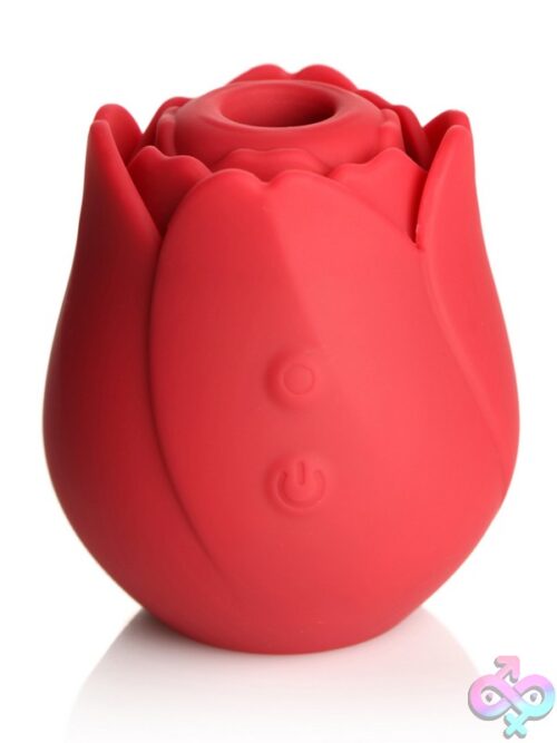 Bloomgasm Cyber Rose 9X Sucking &Amp; Vibrating Clitoral Stimulator – Red - Image 2