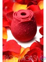 Inmi - Bloomgasm Wild Rose Silicone Suction Stimulator - Red - Image 10
