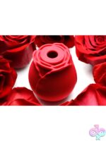 Inmi - Bloomgasm Wild Rose Silicone Suction Stimulator - Red - Image 12