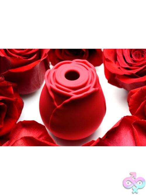 Inmi - Bloomgasm Wild Rose Silicone Suction Stimulator - Red - Image 12