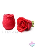 Inmi - Bloomgasm Wild Rose Silicone Suction Stimulator - Red - Image 13
