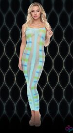 Blue Horizon Maxi Dress - Os - Image 2