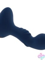 Blue Oasis Vibrating Silicone G-Spot Plug – Blue - Image 3