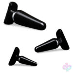 Blush Novelties Sex Toys - Anal Adventures - Basic Plug Kit - Black