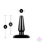 Blush Novelties Sex Toys - Anal Adventures - Basic Plug Kit - Black