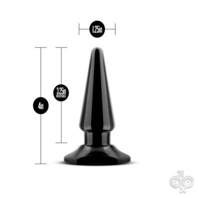 Blush Novelties Sex Toys - Anal Adventures - Easy Plug - Black