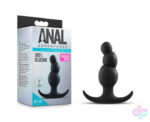 Blush Novelties Sex Toys - Anal Adventures Platinum - Stacked Plug - Black