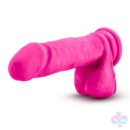 Blush Novelties Sex Toys - Au Natural - Bold - Hero - 8 Inch Dildo - Pink
