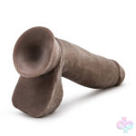 Blush Novelties Sex Toys - Au Naturel - 7" Sensa Feel Dildo - Chocolate