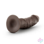 Blush Novelties Sex Toys - Au Naturel - 8 Inch Dildo With Suction Cup -  Chocolate