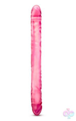 Blush Novelties Sex Toys - B Yours 18" Double Dildo - Pink