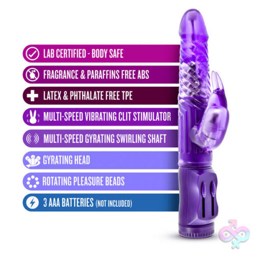 Blush Novelties Sex Toys - B Yours - Beginner's Bunny - Purple