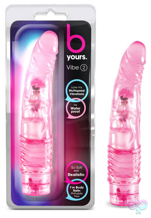 Blush Novelties Sex Toys - B Yours Cock Vibe #2 - Pink