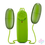 Blush Novelties Sex Toys - B Yours Double Pop Eggs - Lime