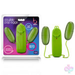 Blush Novelties Sex Toys - B Yours Double Pop Eggs - Lime
