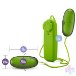 Blush Novelties Sex Toys - B Yours Double Pop Eggs - Lime