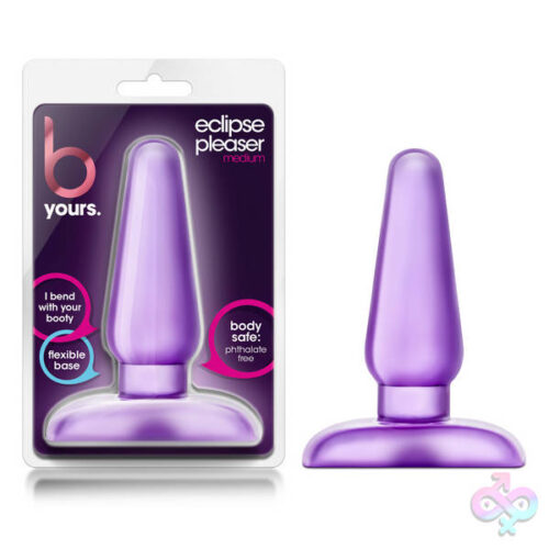 Blush Novelties Sex Toys - B Yours Eclipse Pleaser - Medium - Purple