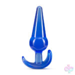 Blush Novelties Sex Toys - B Yours - Large Anal Plug - Blue
