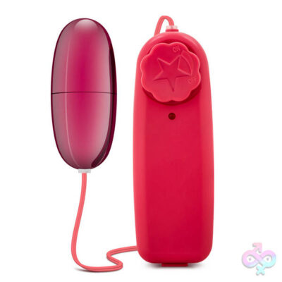 B Yours Power Bullet purple wired remote vibrator by Blush Novelties