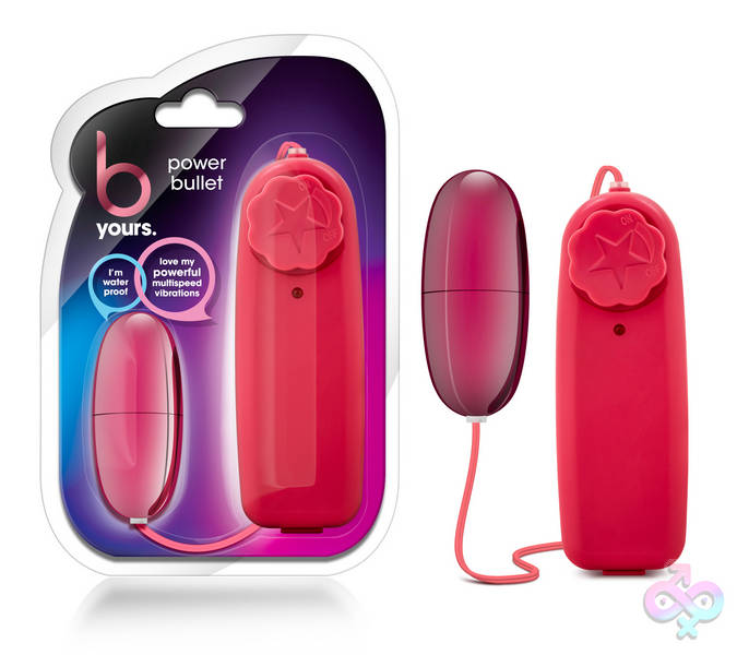 B Yours Power Bullet - Cerise Blush Novelties Sex Toys - B Yours Power Bullet - Cerise