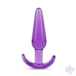Blush Novelties Sex Toys - B Yours - Slim Anal Plug - Purple