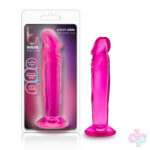 Blush Novelties Sex Toys - B Yours - Sweet n' Small 6 Inch Dildo With Suction Cup - Pink