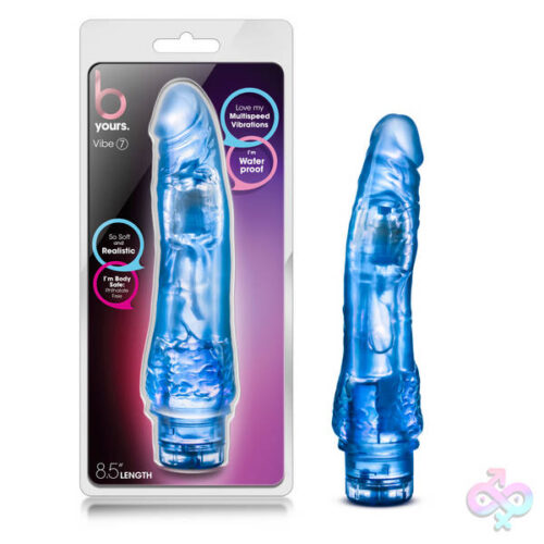 Blush Novelties Sex Toys - B Yours Vibe 7 - Blue